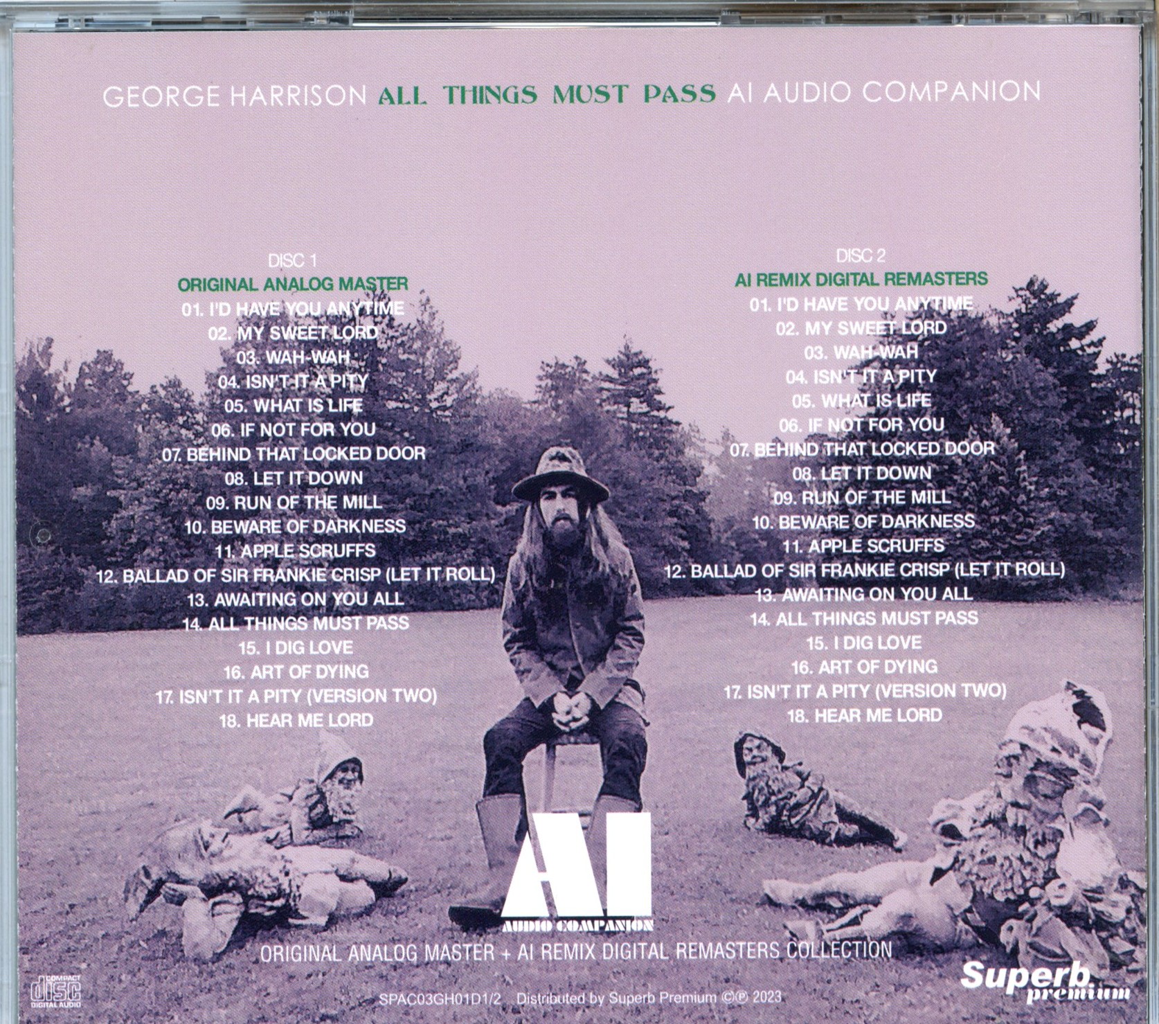 洋楽 GEORGE HARRISON / DAYS OF SPEED GEORGE HARRISON WITH ERIC CLAPTON / 911201+ DAYS OF SPEED